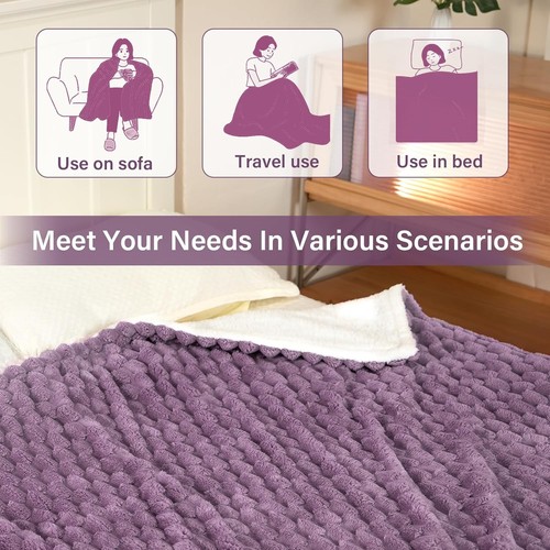 Heated blanket electric - blanket,,