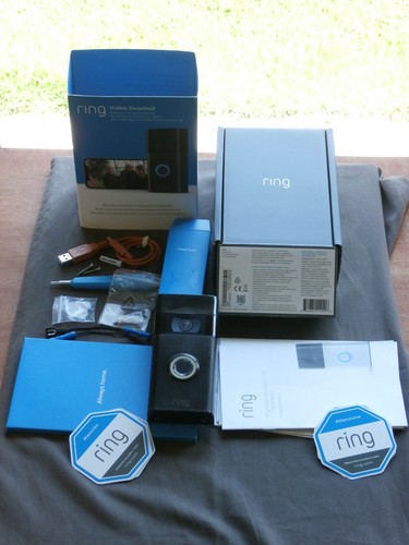 Boxed ring video doorbell - ring,