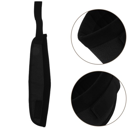 Black ice hockey neck guard - hockey,