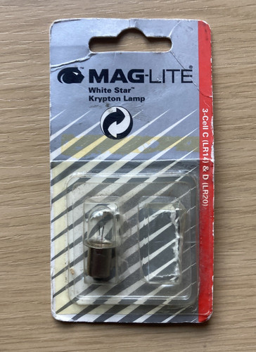Mag lite white star - x,