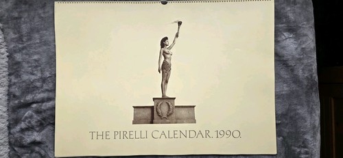 1990 prestine pirelli calendar - 1990,