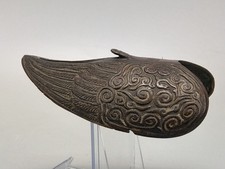 Chinese cast bronze bird wings