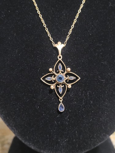 9ct gold conflower - 9ct,