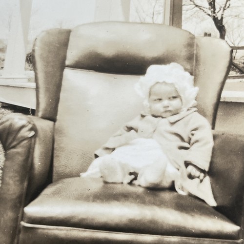 Antique photograph grumpy baby - antique,