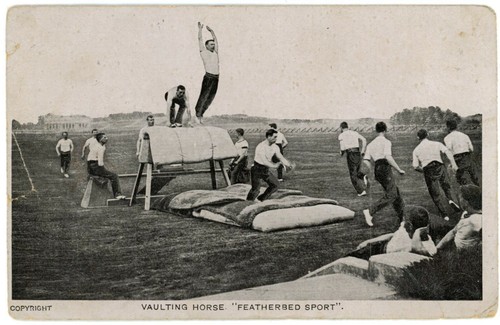 Gymnastics vaulting horse - gymnastics,