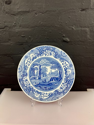 Spode blue italian - italian, domed