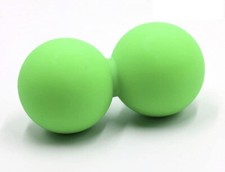 Silicone Peanut Ball Fascia Massage Ball Muscle Cervical Foot Massage Green 