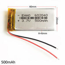 3.7V 500mAh 602040 Lipo