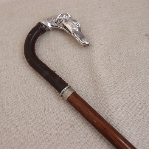 Exc silver plated greyhound - silver,
