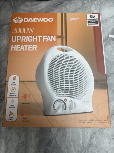 Daewoo 2000w upright fan - daewoo,