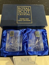 Royal scot crystal tumblers - scot,