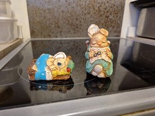 Hand painted stoneware - 2,