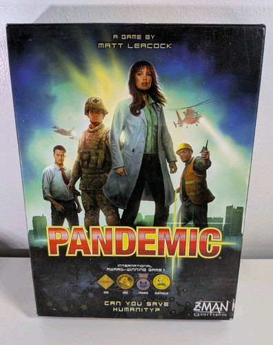 Pandemic family board - pandemic, game