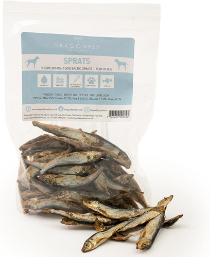 Sprats for dogs puppies - for,