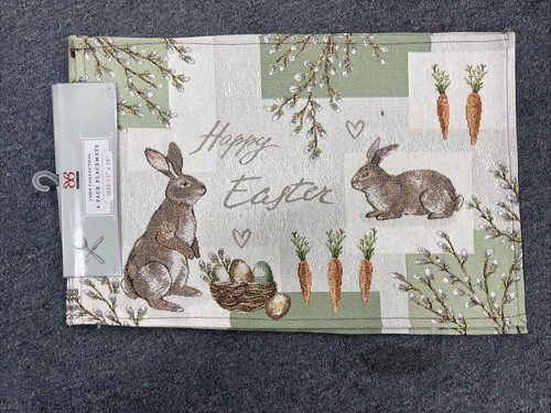 Set tapestry place mats - 4,