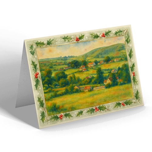 Christmas card general view - card,
