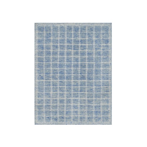 Blue modern plain - 2'4"x3',