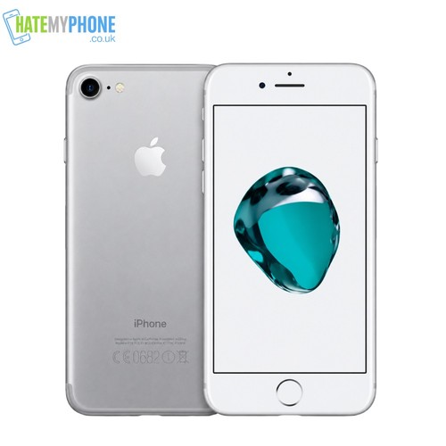 Apple iphone silver unlocked - iphone, 7