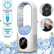 Desk Fan 6 Speeds Bladeless