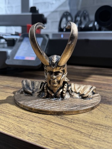 Loki bust 3d - loki,