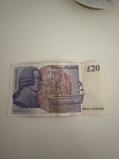 Twenty pound note old 20 - twenty, £20
