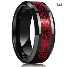Men's Ring Dragon Celtic