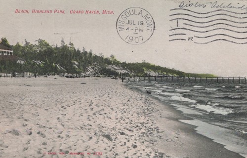 Postcard grand haven - grand, michigan