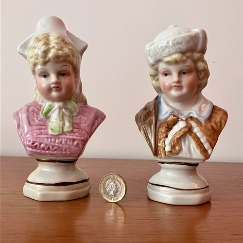 Pair vintage hand painted - vintage,
