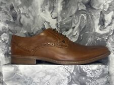 Lambretta Derby Leather Brogues Mens Brown Size UK 10 EU 44 #REF148