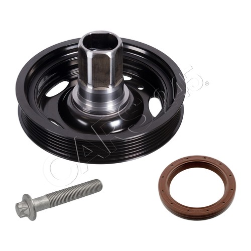 Crankshaft belt pulley swag - belt,