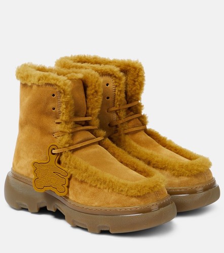 Burberry suede shearling - burberry, suede-shearling