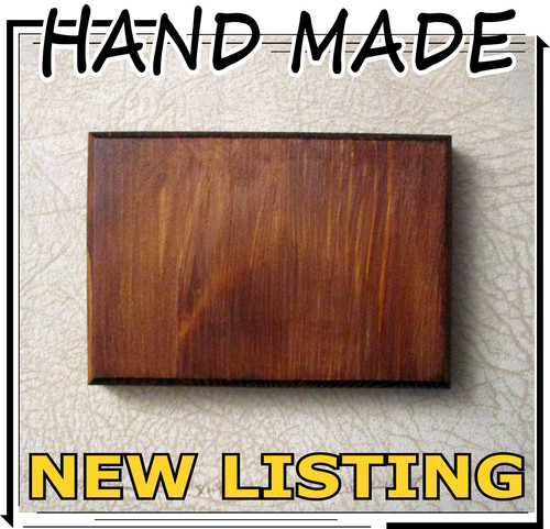 Chamfer walnut effect - effect, plain