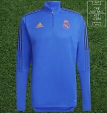Real Madrid 1/4 Zip Training Top - adidas RMCF - All Sizes - Black Friday Sale