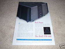 Krell Full Balanced FPB 600