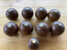 Antique Mini Carpet Bowls Set