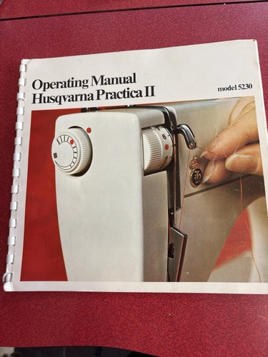 Operating manual for vintage - operating,