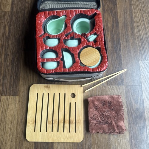 Portable kung tea set - tea,