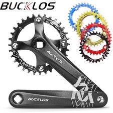 104BCD Crank 170mm Crankset 30-42T Mountain Bike Narrow Wide Single Chainring UK