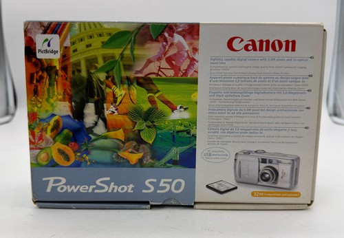 Canon powershot s50 5mp - canon,