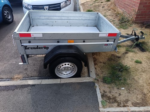 Car trailer 650kg fully - car,