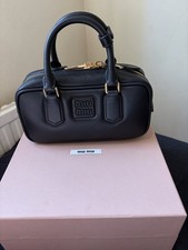 Miu Miu Arcadie Leather Mini