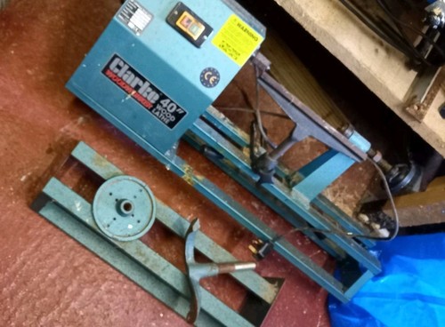 Clarke inch wood lathe - clarke,