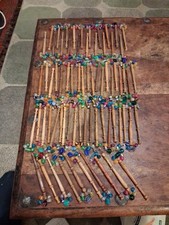 70 X Vintage Wooden Lace