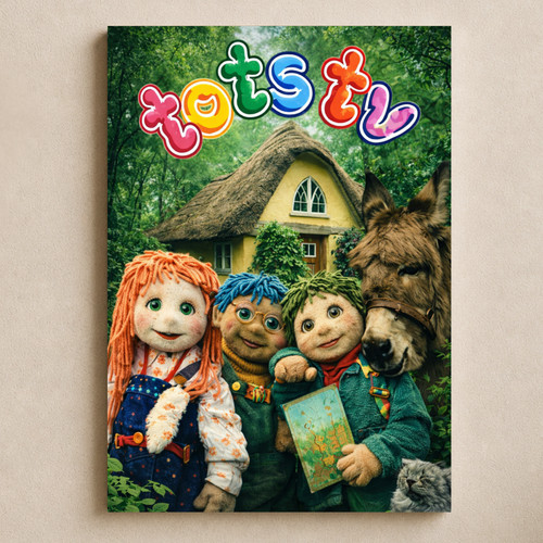 Tots retro show poster - tv,