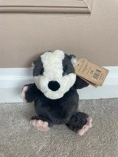 New badger soft toy with tags / christmas present stocking filler