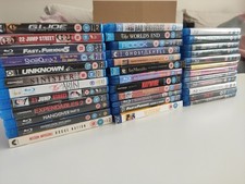 Blu-ray Movie Job Lot – 36 Films – Action Comedy Sci-Fi Thriller – Fast & Furiou