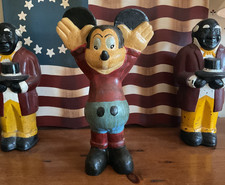 WOODEN  12.5" MICKEY MOUSE