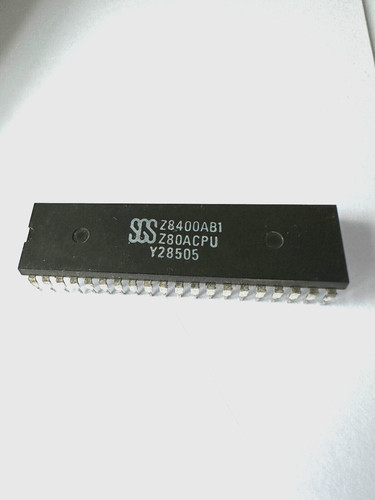 Z80 microprocessor sgs - z80,