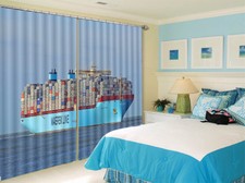 Container Parked Ship 3D