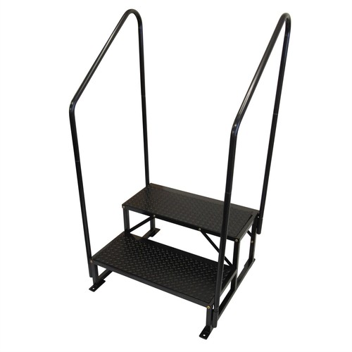 Portable staging stairs - portable,